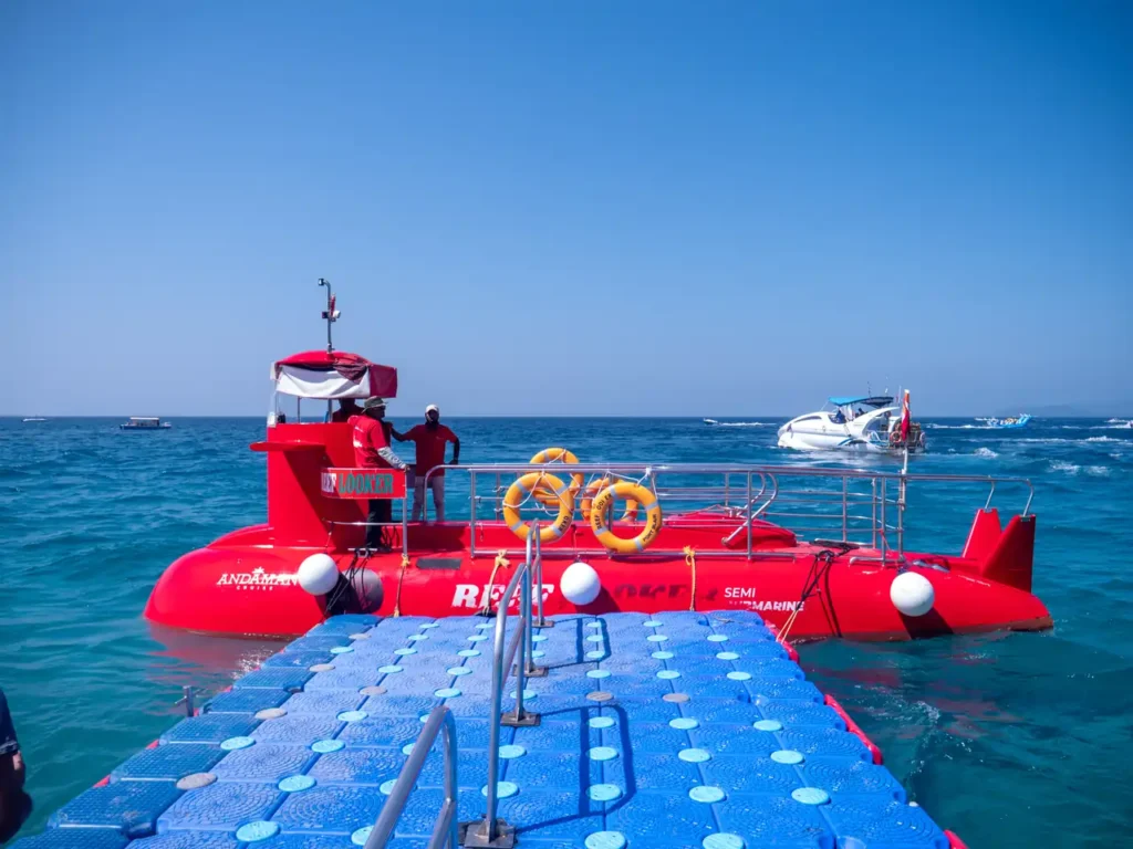 Semi Submarine at North Bay Island – Explore Andaman’s Underwater World Without Getting Wet