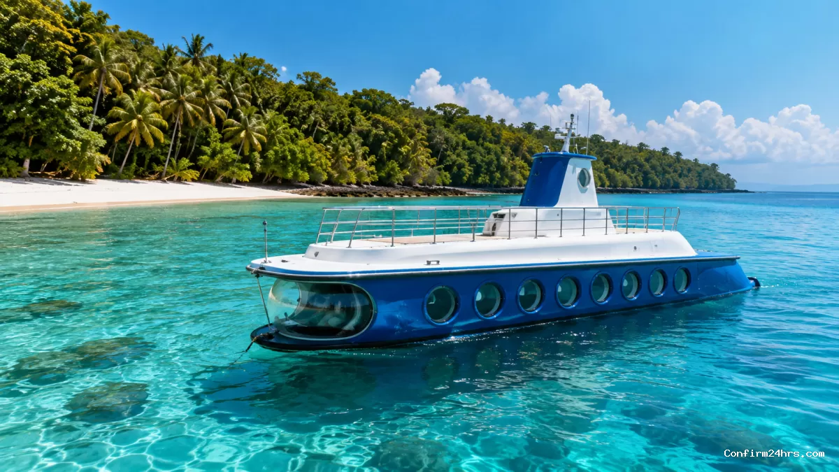 Semi Submarine at Elephant Beach – Explore Havelock’s Underwater Beauty Without Getting Wet