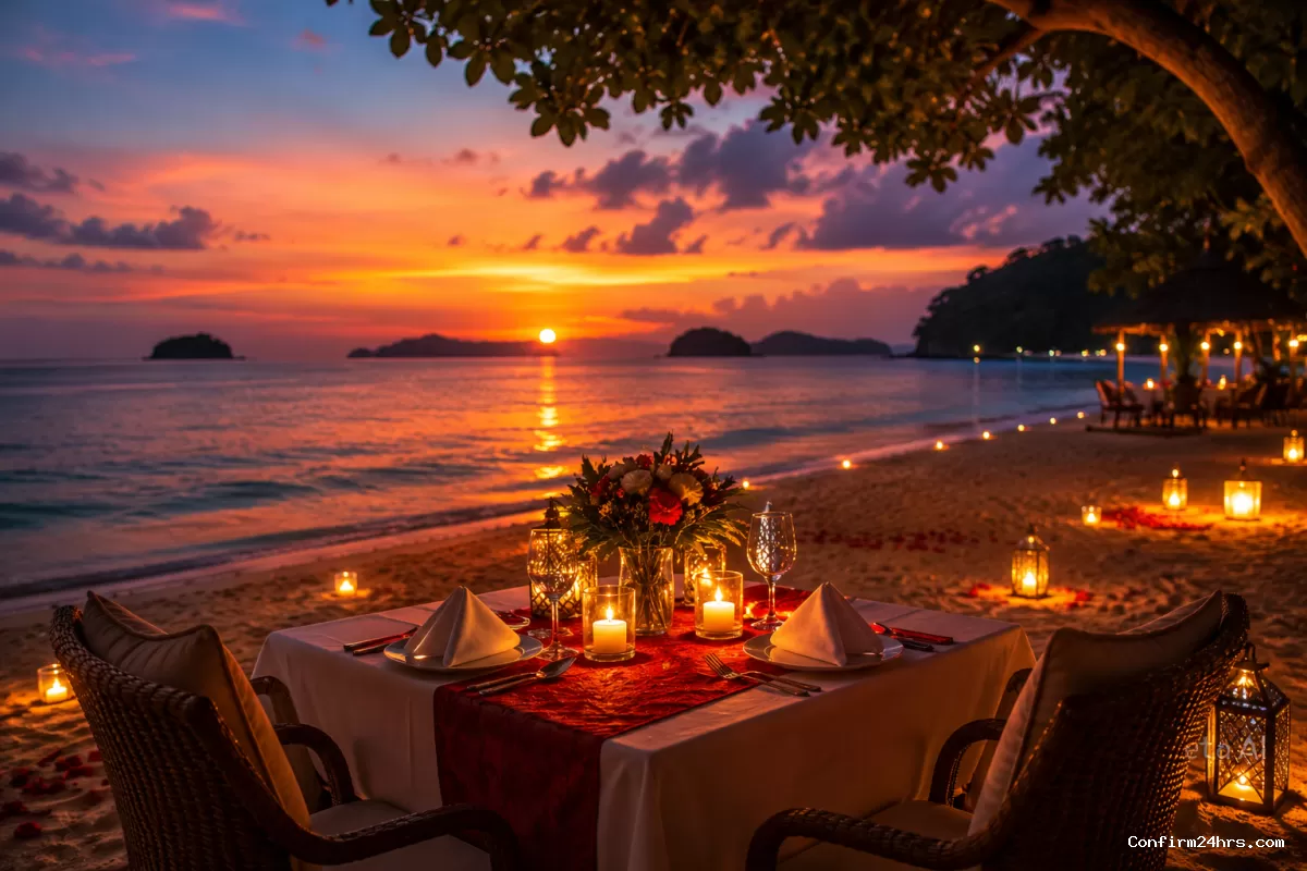 Candlelight Dinner in Andaman – A Romantic Evening for Couples