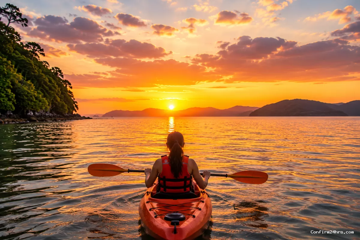 Morning kayaking experience in Andaman