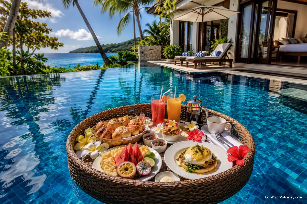 Floating breakfast Port Blair